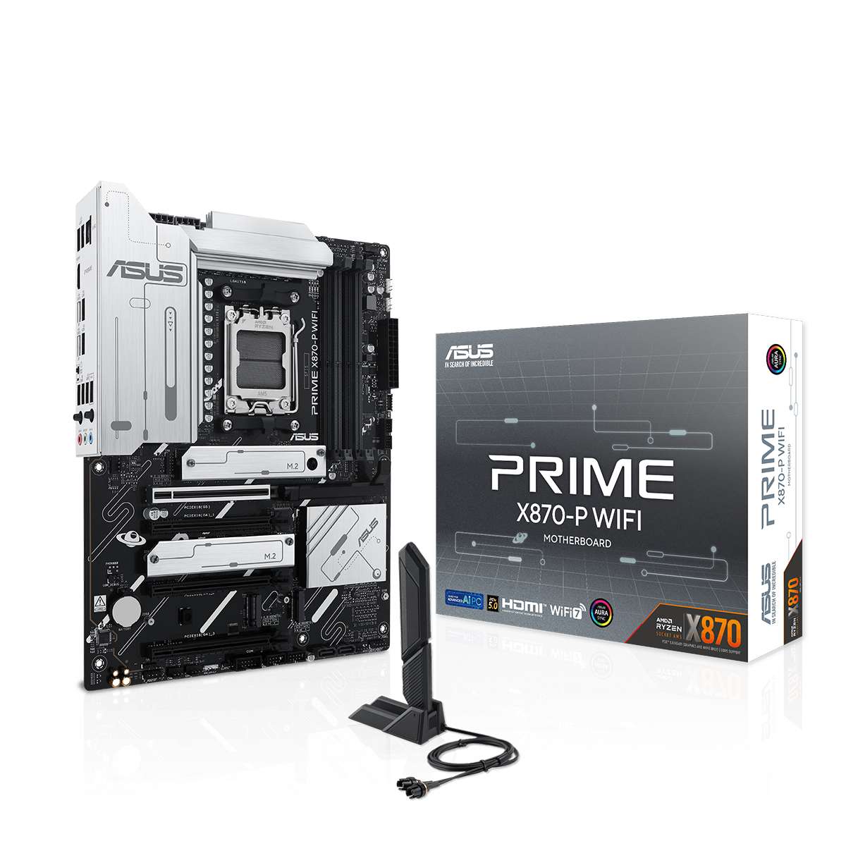 Motherboard Asus PRIME X870-P AM5 DDR5 WiFi Advanced Ai Pc Ready